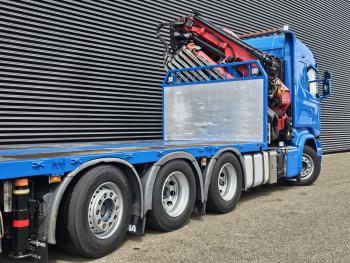 Scania G490 8x4*4 / HMF 5020 CRANE - KRAN + JIB + WINCH / RETARDER